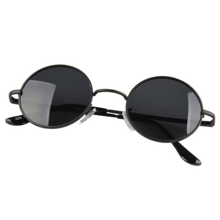 Picture of Classic Style Small Round Shape Sunglasses for Men/Women(Null) - Black