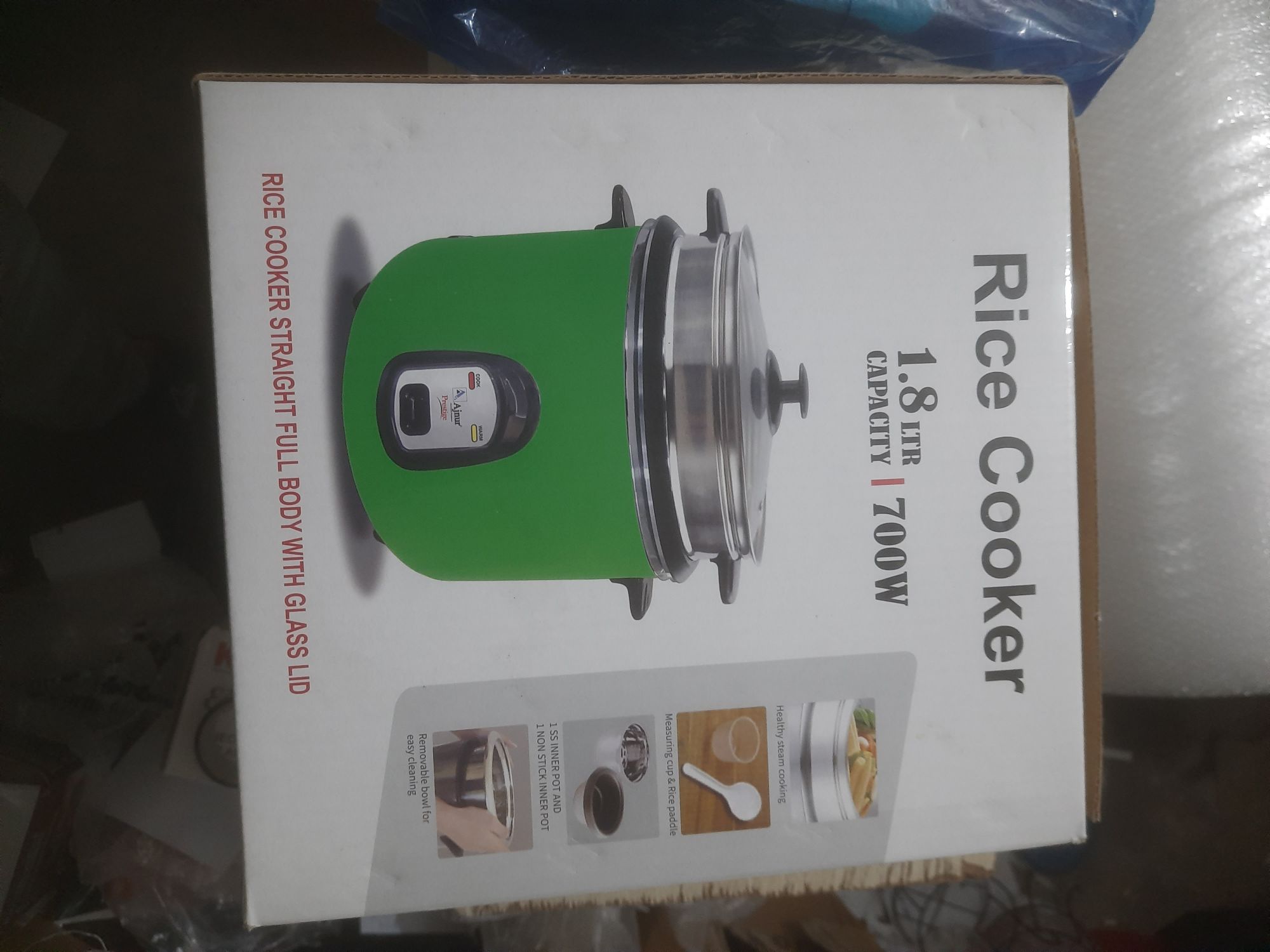 Picture of Prestiege rice cooker 1.8 Liter MULTICOLOR (MulticolorOPEN)