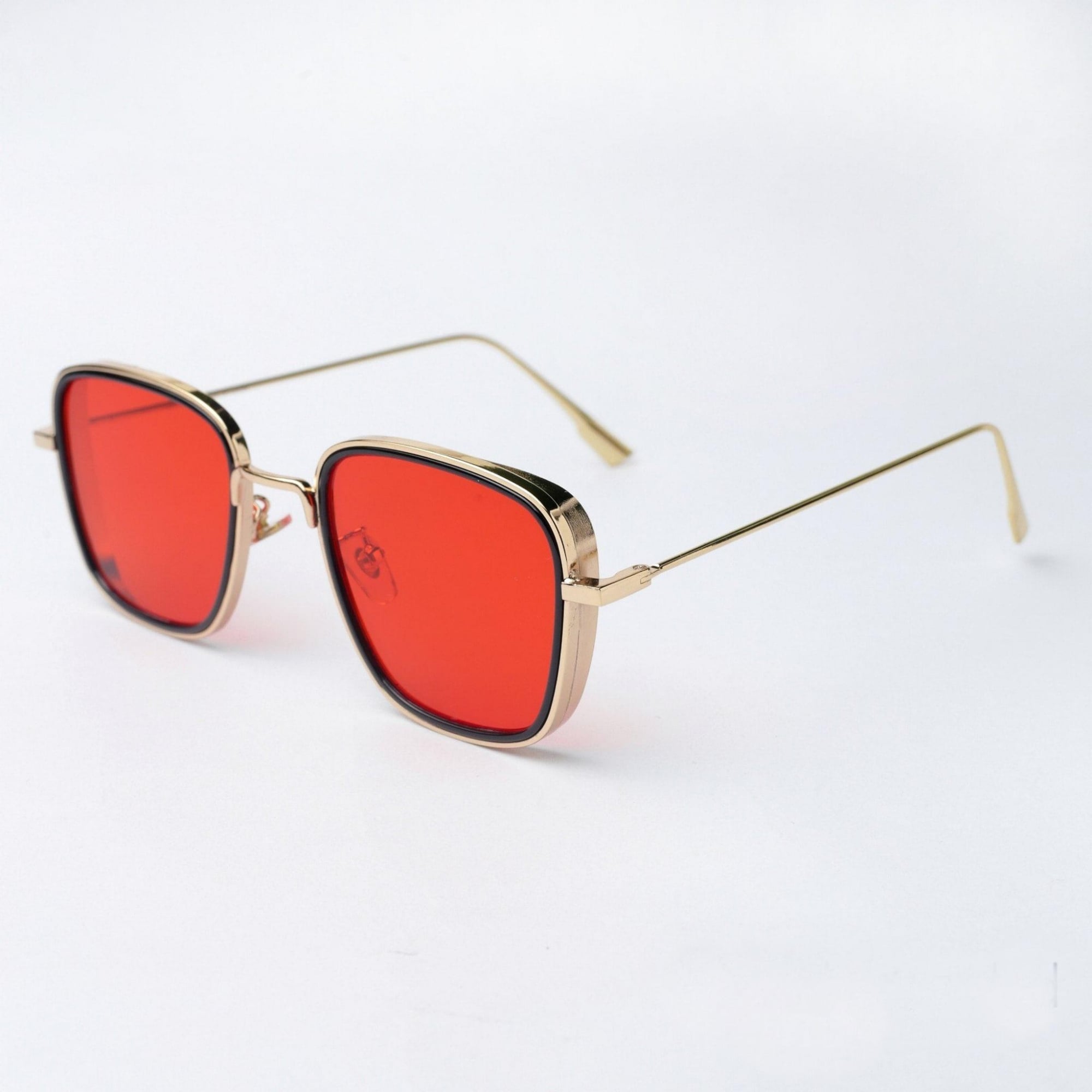 Picture of Kabir Singh Branded Sunglasses for Men(Null) - Red