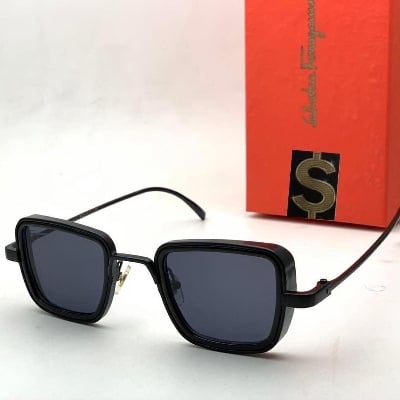 Picture of Fashion Brand Designer Steam Punk Sunglasses Men Women(Null) - Black
