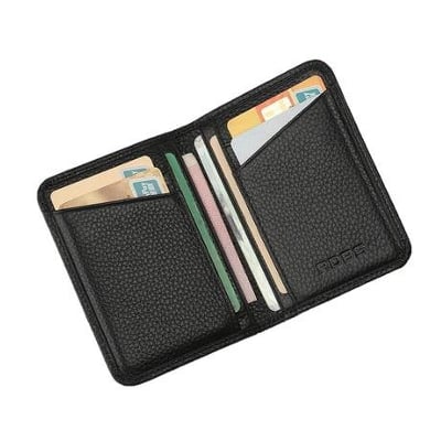 Picture of Men Leather visiting Card Holder - Black