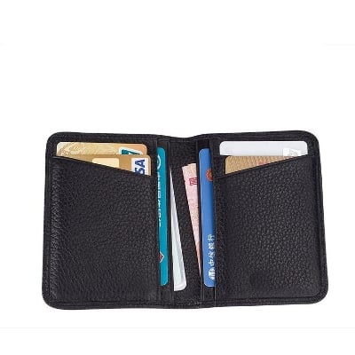 Picture of Pure Leather Card Holder - Black