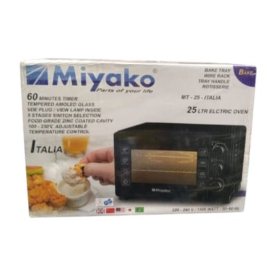 Picture of Miyako Multi Purpose Electric Toaster Oven (MT-25-ITALIA)