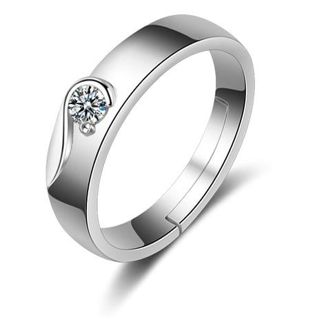 Picture of Zircon Alloy Finger Ring(Null) - Silver