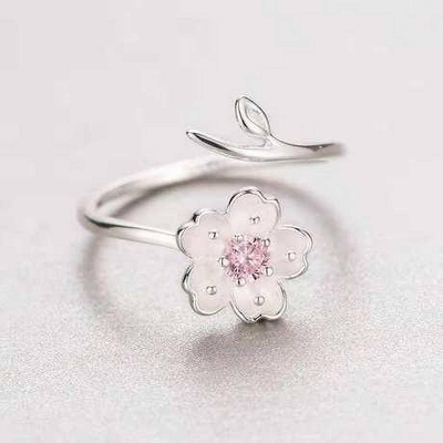 Picture of Crystals Diamond Cut Zircon Finger Ring(Null) - Silver