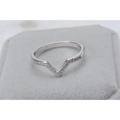 Picture of Silver Fashion Engagement Finger Ring for Women(Null) - Silver