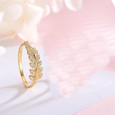 Picture of Simple Design Design Finger Ring for Women(Null) - Golden