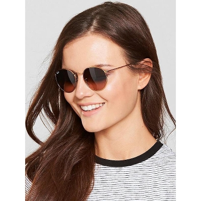 Picture of Vintage Inspired Metal Round Circle Sunglass(Null) - Brown