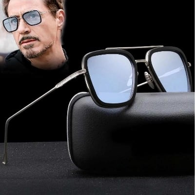 Picture of Avengers Iron Man Sunglasses(Null) - Blue