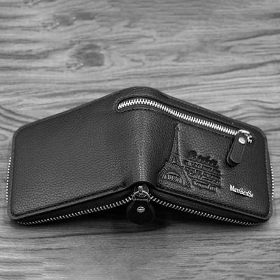 Picture of MENBENSE Male Money Purses with Simple Wallets