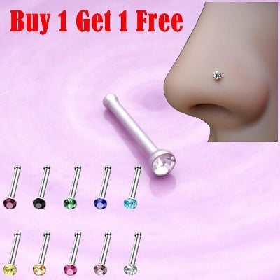 Picture of Buy 1 Get 1 Free Round Nose Ring(Null)
