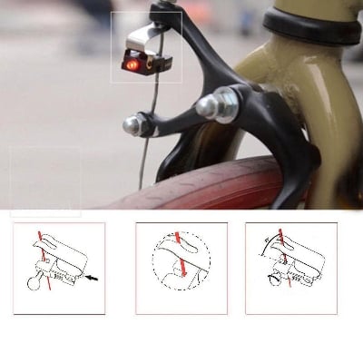 Picture of Bicycle Light For V Brake - Black
