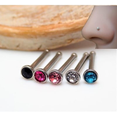 Picture of Stainless Steel Body Piercings Jewelry- 4 Pcs(Null)