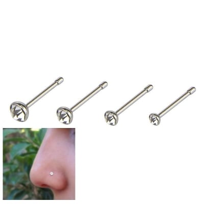 Picture of Nose Studs In Sterling Silver- 4 Pcs(Null)