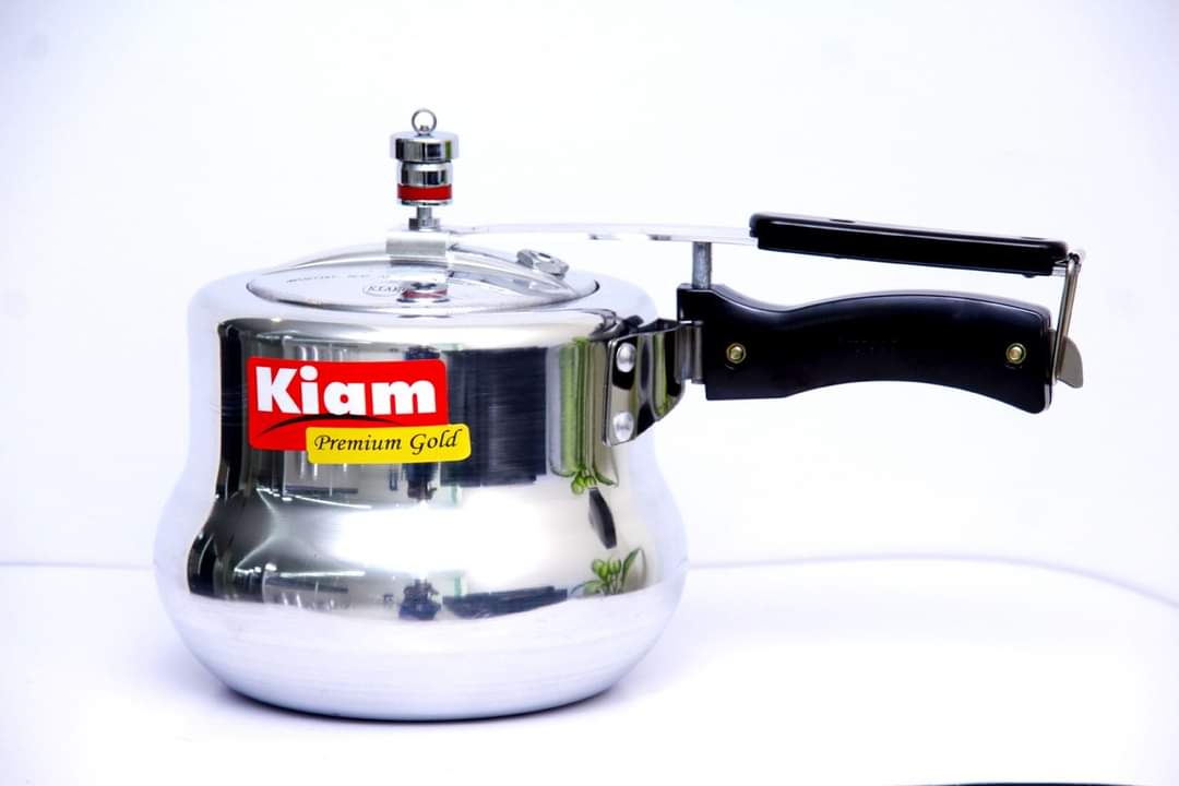 Picture of Kiam Premium Gold Pressure Cooker (ORDER AS PER SIZES) (Silver3.5L)