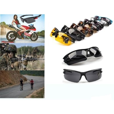 Picture of Driving Glare  Sunglass Goggles - White