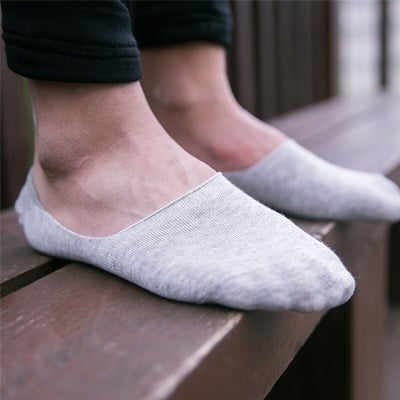 Picture of No Show Socks Men's Invisible Socks - Black