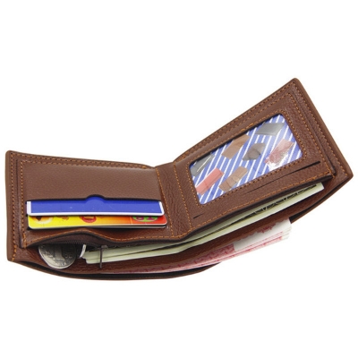 Picture of MenBense Leather Wallet Fashion Short Bifold Men Wallet