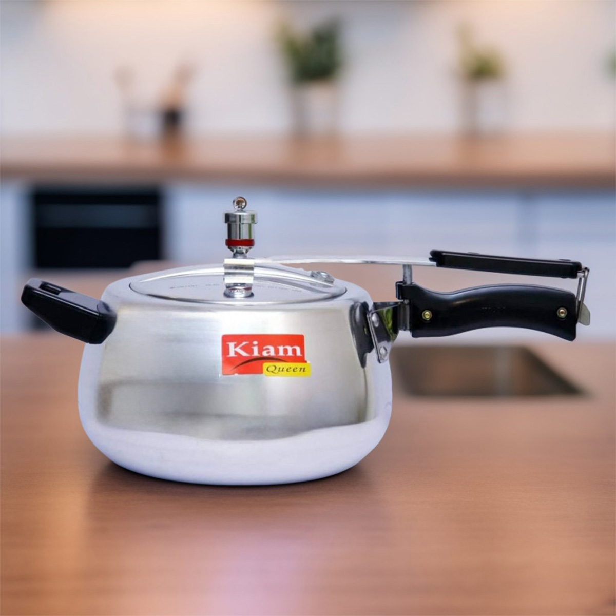 Picture of Induction Kiam Queen Pressure Cooker (ORDER AS PER SIZES) (Silver2.5L)