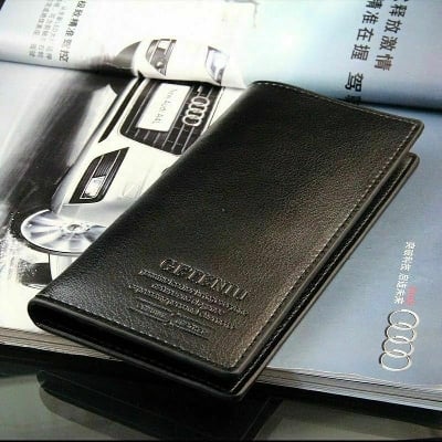 Picture of Shop Men-bense Long Leather Business Wallet - Black