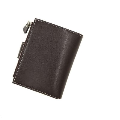 Picture of Baellerry Wallet Men Leather Men Wallets Purse Short Male - Chocolate