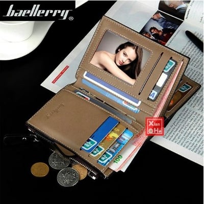 Picture of Style Casual Male Wallets Note Luxury Men - Chocolate