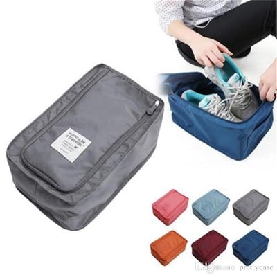 Picture of Waterproof Shoe Travel Pouch Multifunction Portable Tote Organizer Storage Bag