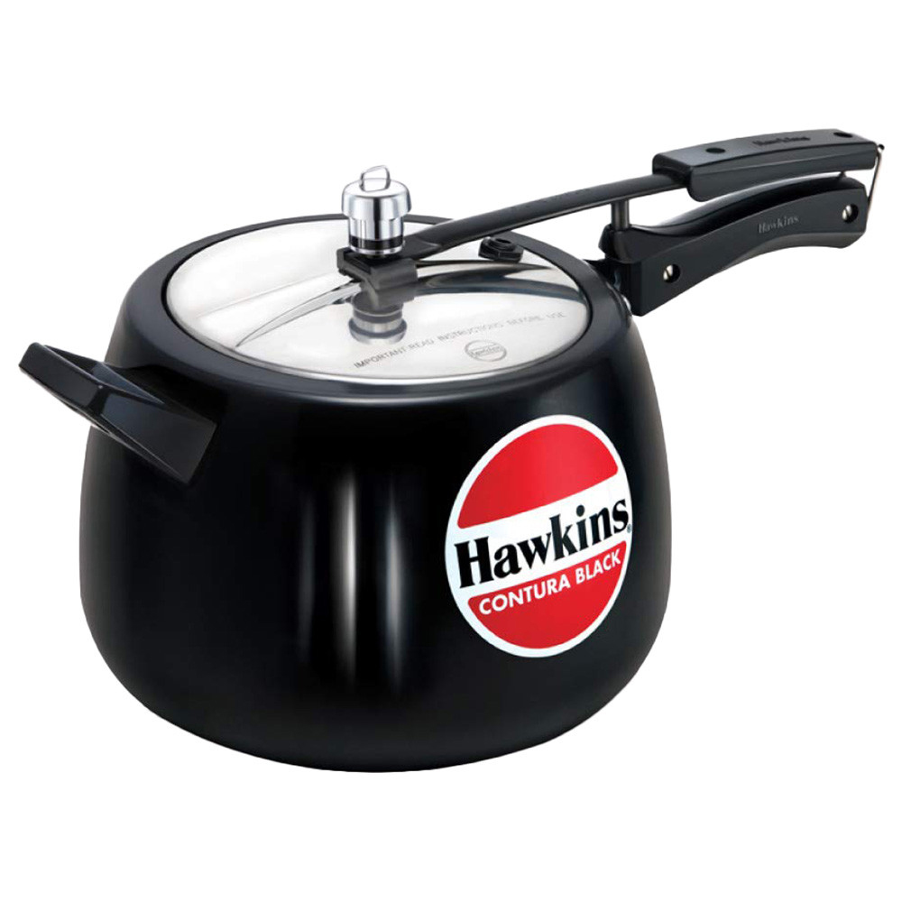 Picture of Hawkins Contura Pressure Cooker 1.5 Liter - 6.5 Liter BLACK (Ash6)
