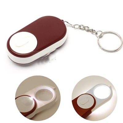Picture of Light Keychain with Magnifier - Red