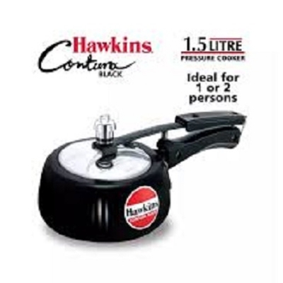 Picture of Hawkins Contura Pressure Cooker 1.5 Liter - 6.5 Liter BLACK (Ash1.5)