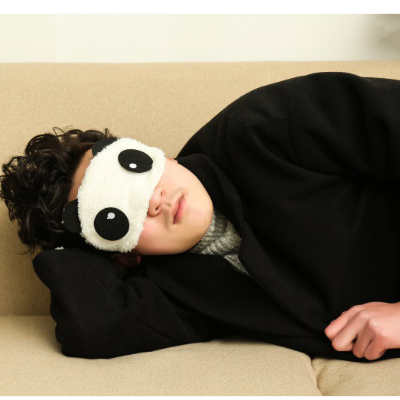 Picture of New Cute Face White Panda Eye mask Eyeshade Shading Sleep - White