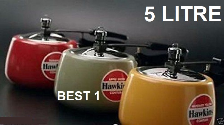 Picture of Hawkins Contura Color Pressure Cooker 3-5 Liter (Tomato Red) (Multicolor5)