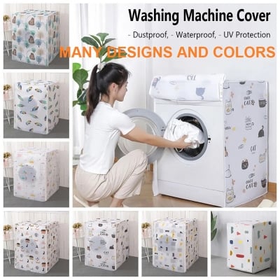 Picture of Front Loader Washing Machine Covers Washer Cover Front Loading Washing Machine Cover Waterproof Cover (Multicolor9-12KG)
