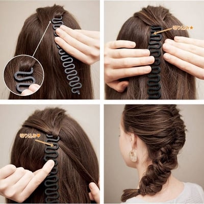 Picture of Meatball head dish hair stick hair stick female hair tools - Black