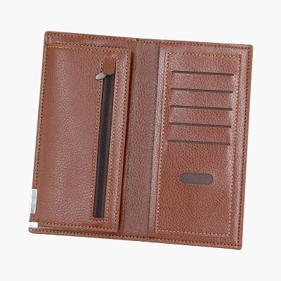 Picture of Men Long Wallet Soft PU Leather Multi-Card Slots Credit Cards Holder Wallet - Off White