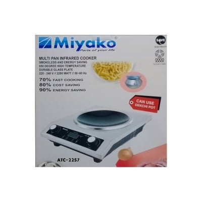 Picture of Miyako MULTIPAN Infrared Cooker ATC-22S2 / 22S7 / S9 / ATC-S6DP / 22K2 (MiyakoATC22S7)