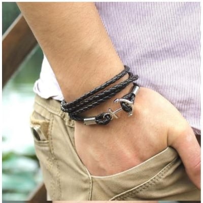 Picture of Men'S Bracelet(Null) - Black