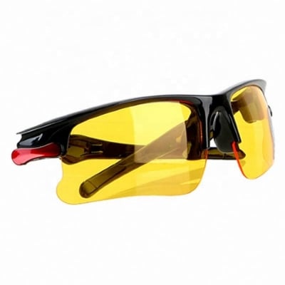 Picture of Night Vision Driver Sunglasses Sport Goggles - Yellow