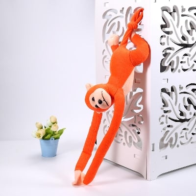 Picture of Baby Kids Soft Plush Toys Cute Colorful Long Arm Monkey Stuffed Animal Doll Gift