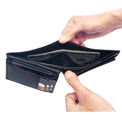Picture of New Arrival Multifunctional Pure Leather Wallet - Black