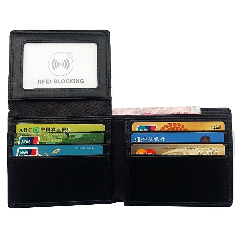 Picture of Men Long Multifunctional Large Capacity Fashion Wallet - Black