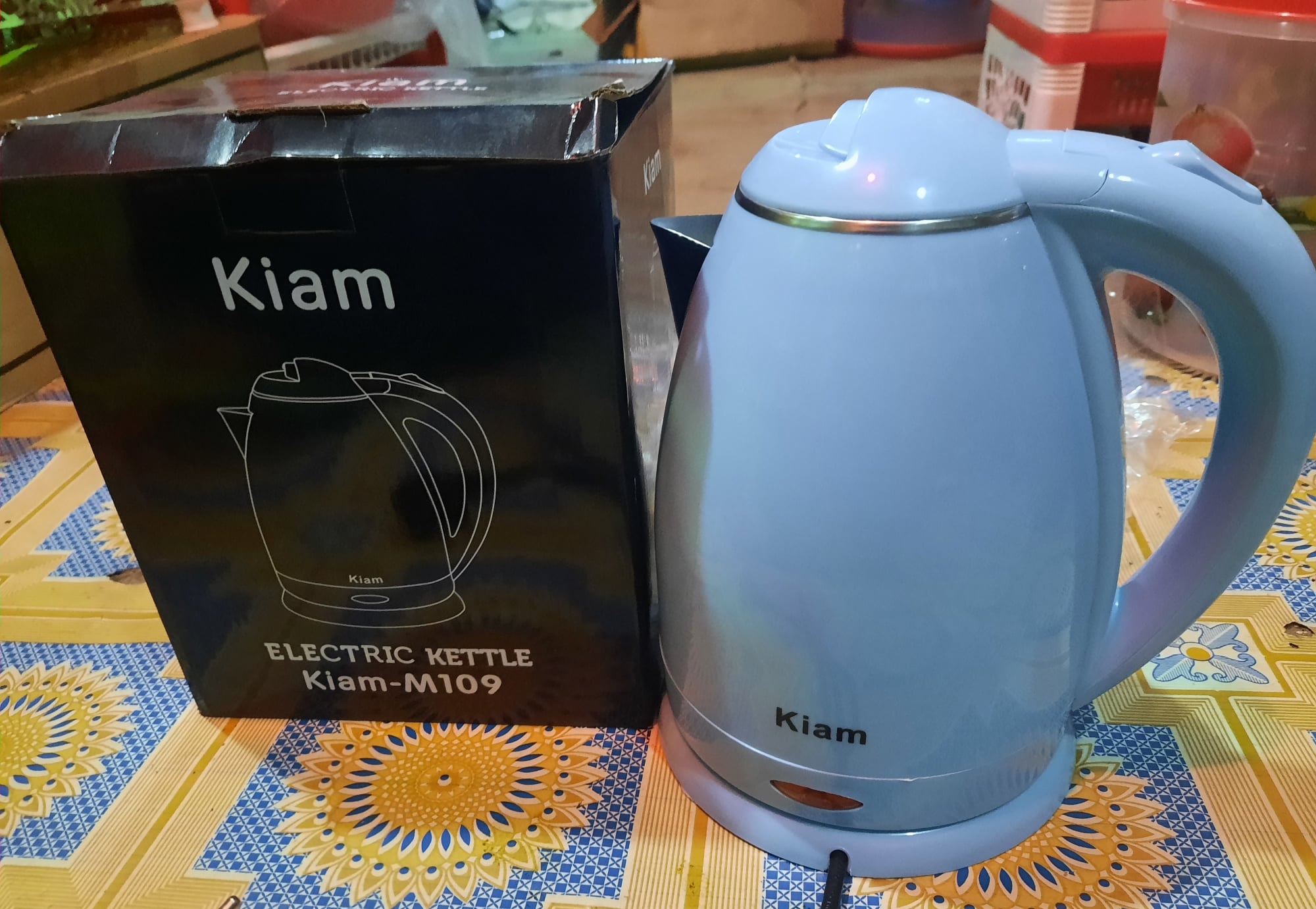 Picture of Water Heater/ Electric Kettle 1.8 Liter for Make tea, coffee and Hot water (KIAM-M109)