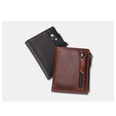 Picture of Men's Leather Zipper wallet For Men