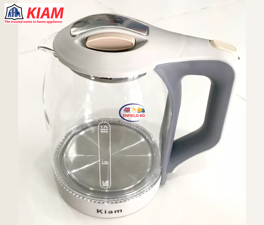 Picture of Water Heater/ Electric Kettle 1.8 Liter for Make tea, coffee and Hot water (KIAM-BL002)