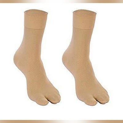 Picture of Women's Everyday Socks Comfortable Cotton Blend Ankle Height Solid Color Traditional Style - Brown
