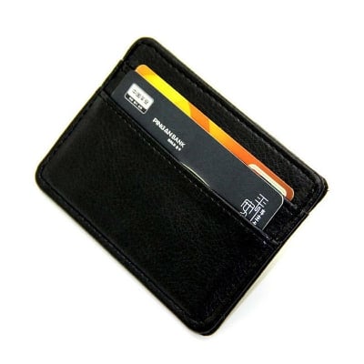 Picture of Pure Leather Card Holder - Black