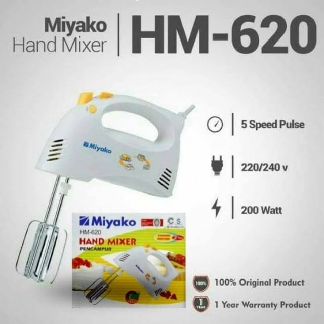 Picture of Miyako Egg Beater and Mixer (AS PER GIVEN DETAILS) (Multi620)