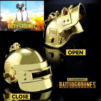 Picture of New Playerunknown's Battlegrounds PUBG Level 3 Helmet Keychain