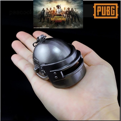 Picture of PUBG Playerunknown's Battlegrounds Lv3 Helmet Keychain
