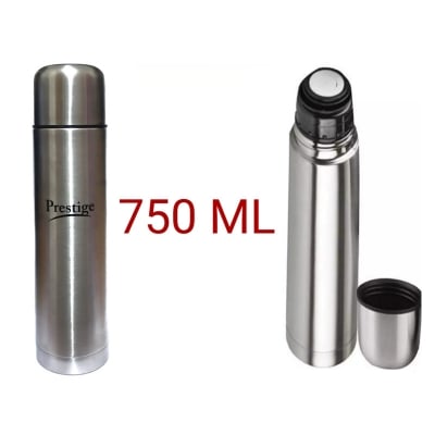Picture of ALL STEEL HOT/ COLD WATER FLASK/TEA FLASKS/VACUUM BOTTLE 350ML-1000ML (Silver750)